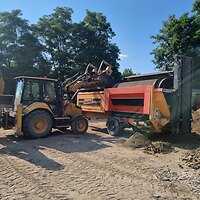 Wynajem mobilnego przesiewacza bębnowego — Poznań
